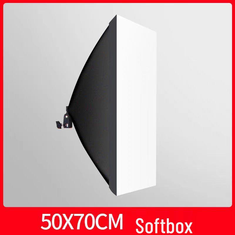 E27 Screw Base Softbox Light Kit for Photo Studio and Live Streaming