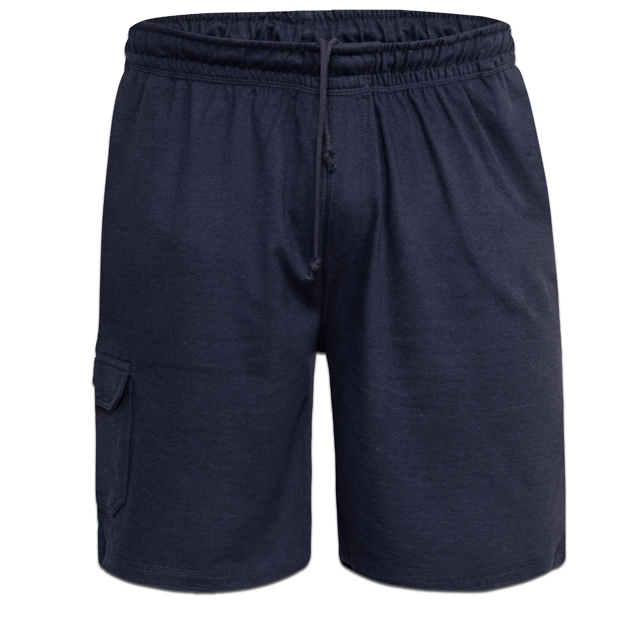 Duke Heren D555 John Katoen Lichtgewicht Kingsize Cargoshorts 1XL Vloot