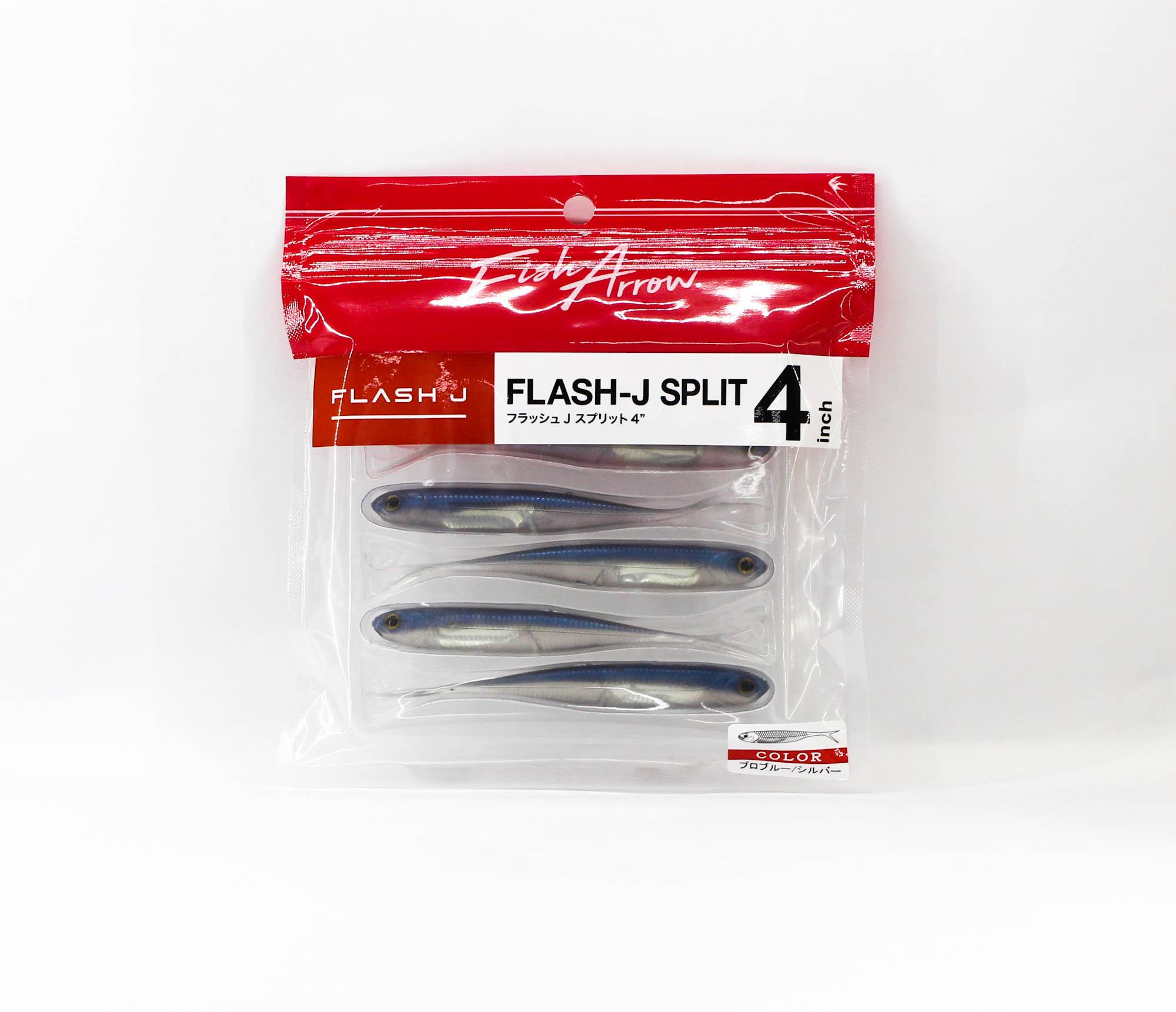 

Мягкая приманка Fish Arrow Flash J Split, 4 дюйма, 6 шт. в упаковке #04 (3776)
