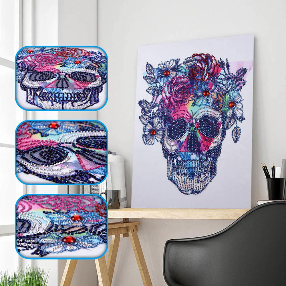 Buy 5D DIY Embroidery Round Full Drill Diamond Painting Cross Stitch ...
