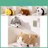 Plush Reversible Whimsical Animal Bee To Panda Shiba Inu Shark Cozy Doll Children For