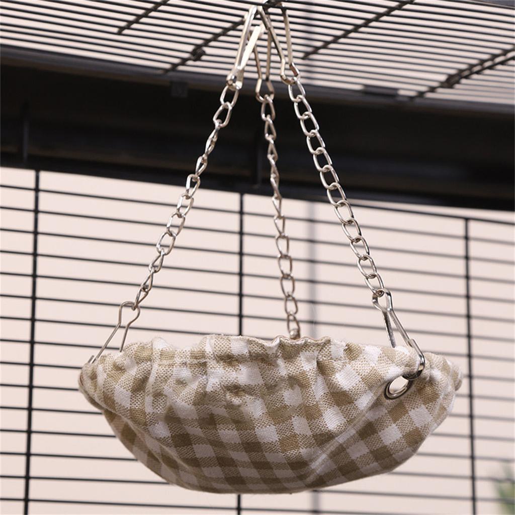 Waterproof Bird Bed for Cage Hanging Bird Hammock Small Bird Sleepings Huts/Nest for Conures,Budgies,Lovebirds
