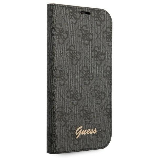 Guess Gubkp14Shg4Shk Iphone 14 / 15 / 136.1 Black/Black Book 4G Vintage Gold Logo