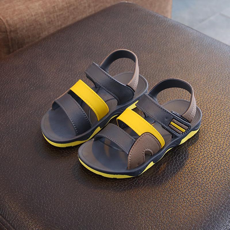 

2023 Boys Korean Style Summer Sandals - Toddler to Big Kids Beach Shoes 29