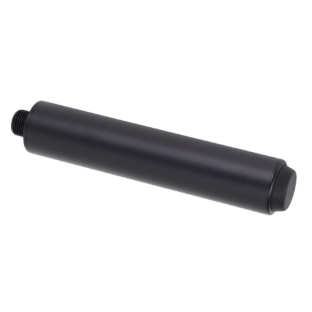 Billiard Pool Cue Extender 6 Inch Aluminum Pool Cue Extension Stick with Rubber Rear Plug for Billiard Accessories