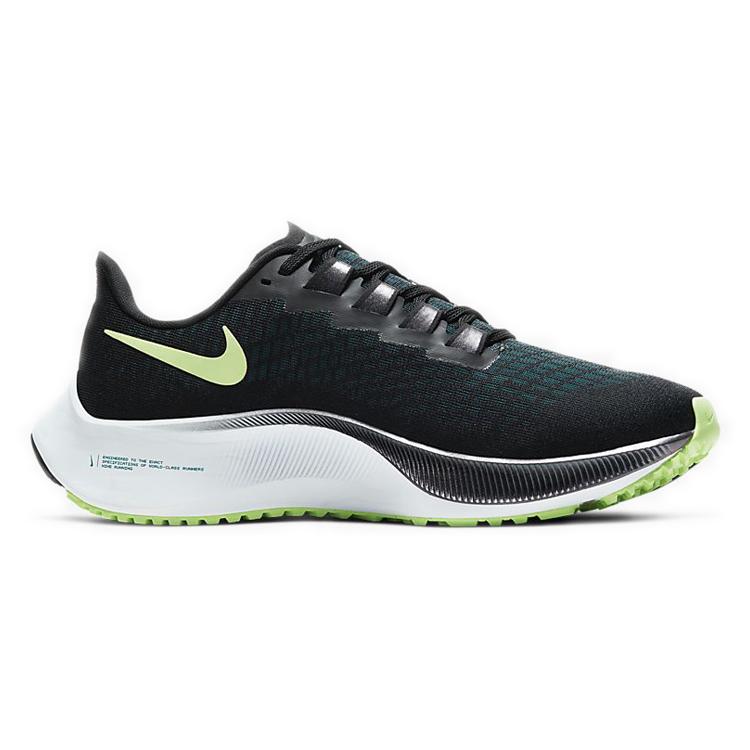 Nike Air Zoom Pegasus 37 Black Valerian Blue Ghost Green Women's BQ9647-001