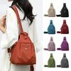 Anti-Theft Sling Backpack 3-in-1 Waterproof Commuter Bag Oxford Fabric Convertible Travel Backpack for Outdoors