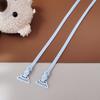 1 Pair Women Stretchable Adjustable Spaghetti Bra Straps Non-slip Invisible Fit for Midi Dress Daily Use