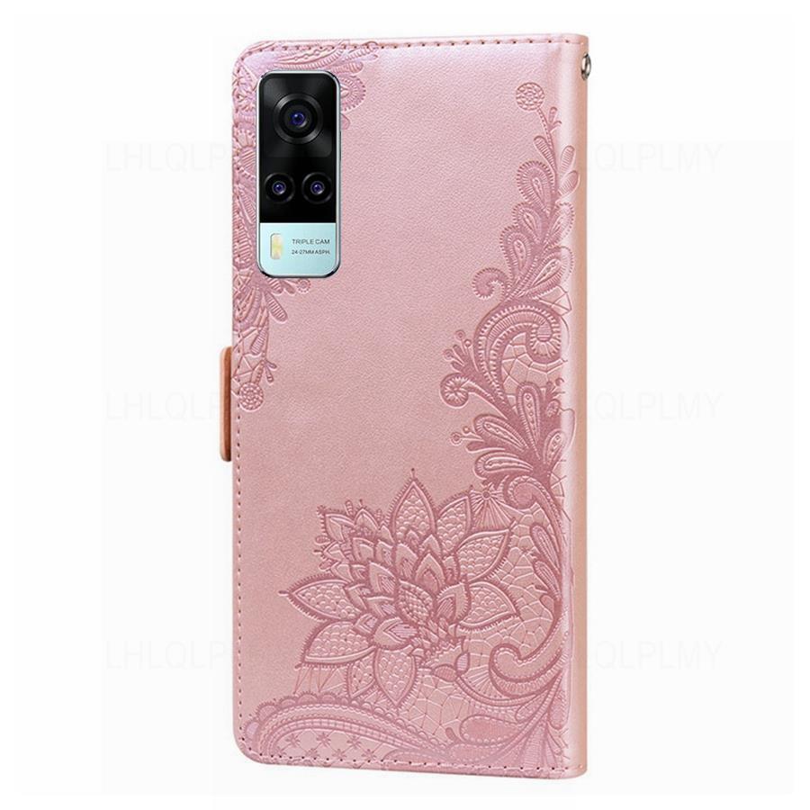 Modische Spitzen-Geldbörse Klapp-Lederhülle Für OPPO A5X A6X A78 A79 5G A74 A98 A40 A5 A6 Reno 13 14 13F 14F Vivo Y29 Y28 Y33S Y21 Realme C71 C53 C75 Hülle