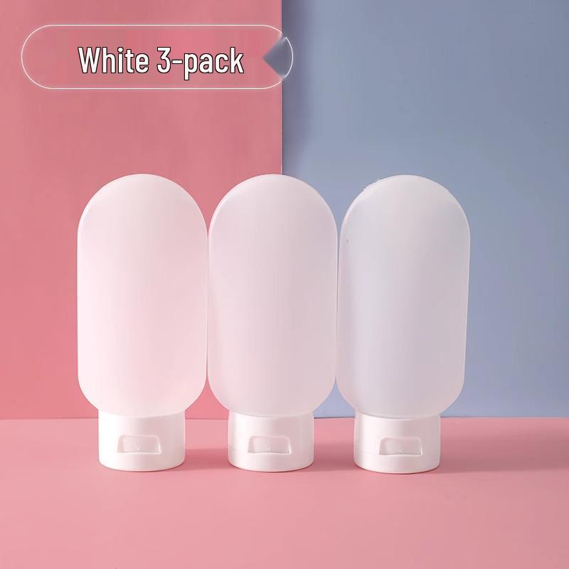 Travel-Friendly Cosmetic Shampoo Dispenser Set