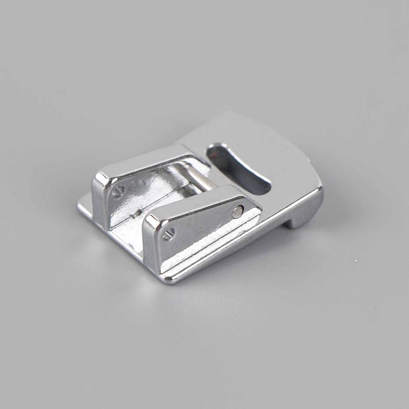 Hot 1Pcs Sliver Rolled Hem Curling Presser Foot For Sewing Machine Janome Sewing Accessories Hot Sale