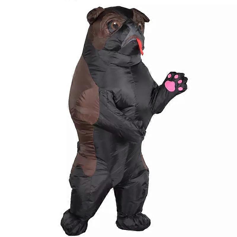 

Надувной костюм Гарпии, взрослый One size, 150-190cm чёрный
