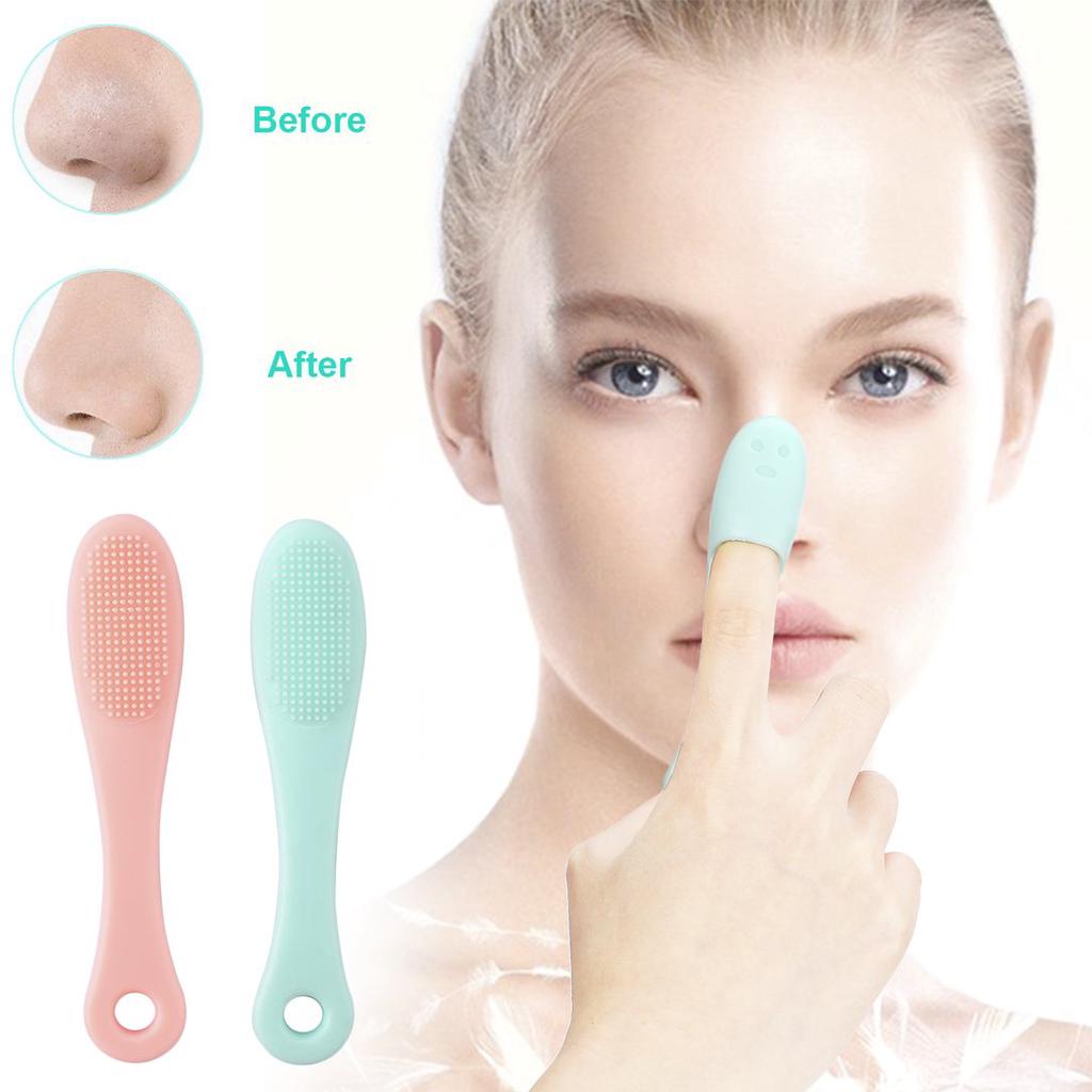 Buy Silicone Face Cleaner Blackhead Pore Massage Brush Remover Brush