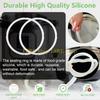 L8RE Silicone Gasket Set Suitable for 5QT/6QT Models Ensures Efficient Pressure