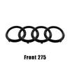 Glossy Black 192mm 275mm tt 2010-2019 S4 Badge ABS Car Styling Hood Front Bonnet Grill Rear Trunk S4 Emblem Stickers Accessory