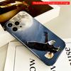 2DFlat Bald Eagle Soaring Under Full Moon All inclusive film hard iPhone case, compatible with iPhone 18 Pro Max 17 16 15 14 13 12 11