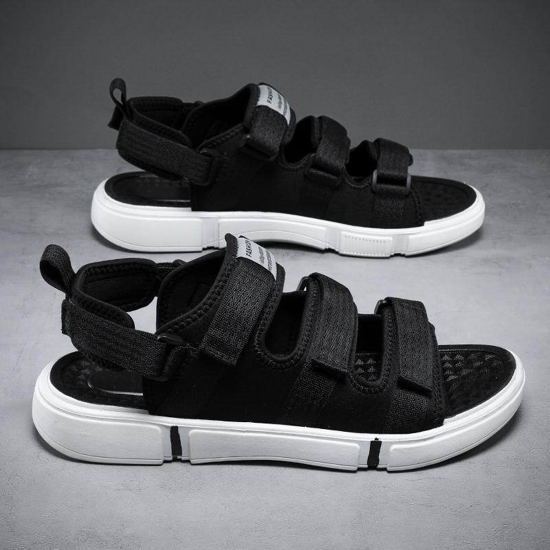 Fashion Summer Men's Sandals 2024 New Sandals Slippers Non-slip Waterproof Wading Shoes Beach Flip-flops Soft-soled Slippers Men's Shoes