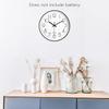 Silent Premium-Quality Quartz Superior-Grade Wall High-Standard Clock Superior-Grade Round Three-Dimensional First-Class Digital Latest-Design
