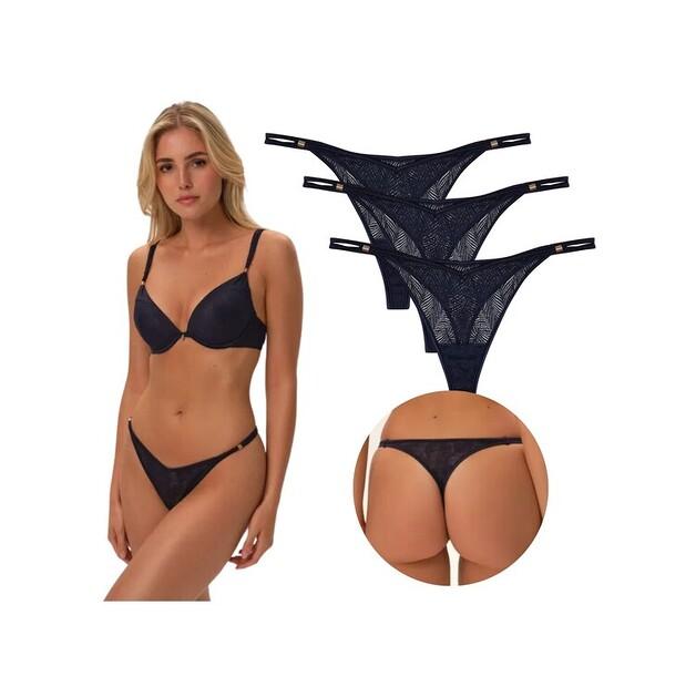 Комплект стрингов Esotiq 41827-zestaw One Size