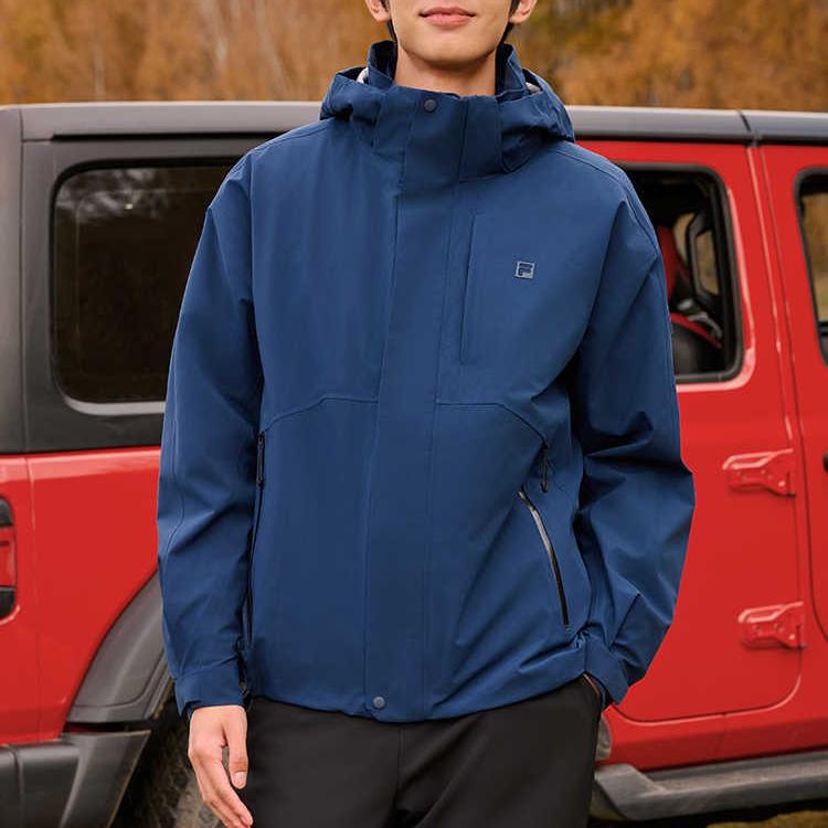 Fila Waterproof, Windproof, And Water Repellent Windbreaker Jacket