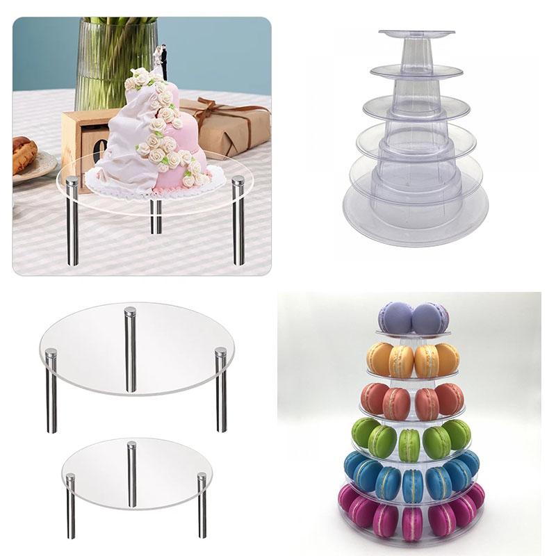Acrylic Cupcake Stand Tiered Display Tower for Dessert Candy Pastry Macaron Wedding Party Cake Stand Holder Display Rack