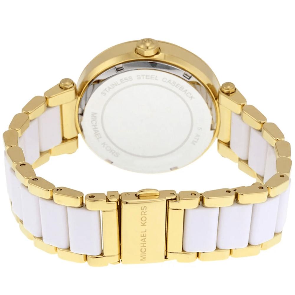 Michael Kors MK6313 Parker Biała Tarcza Damski Zegarek