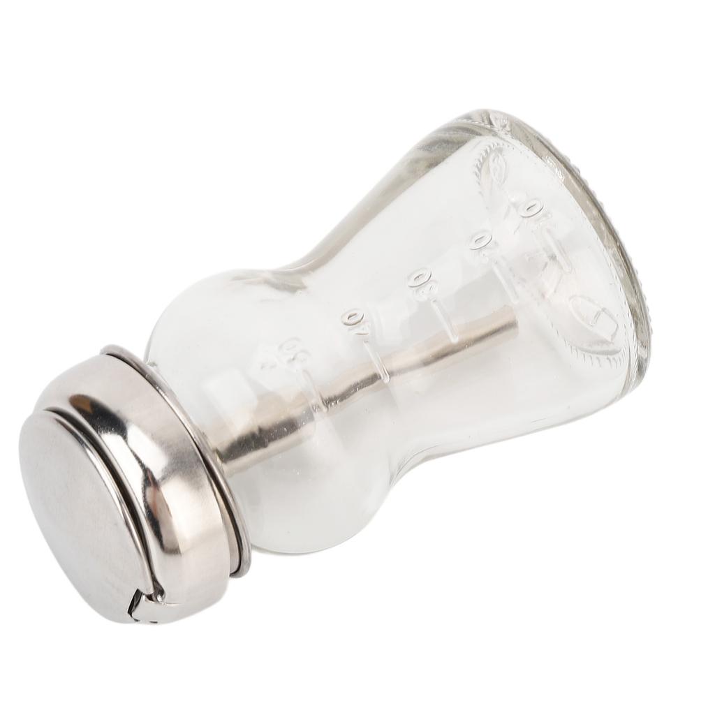 60ml Nail Polish Remover Pump Empty Dispenser Glass Bottle Copper Core Design Portable Makeup Remover Pump Dispensers