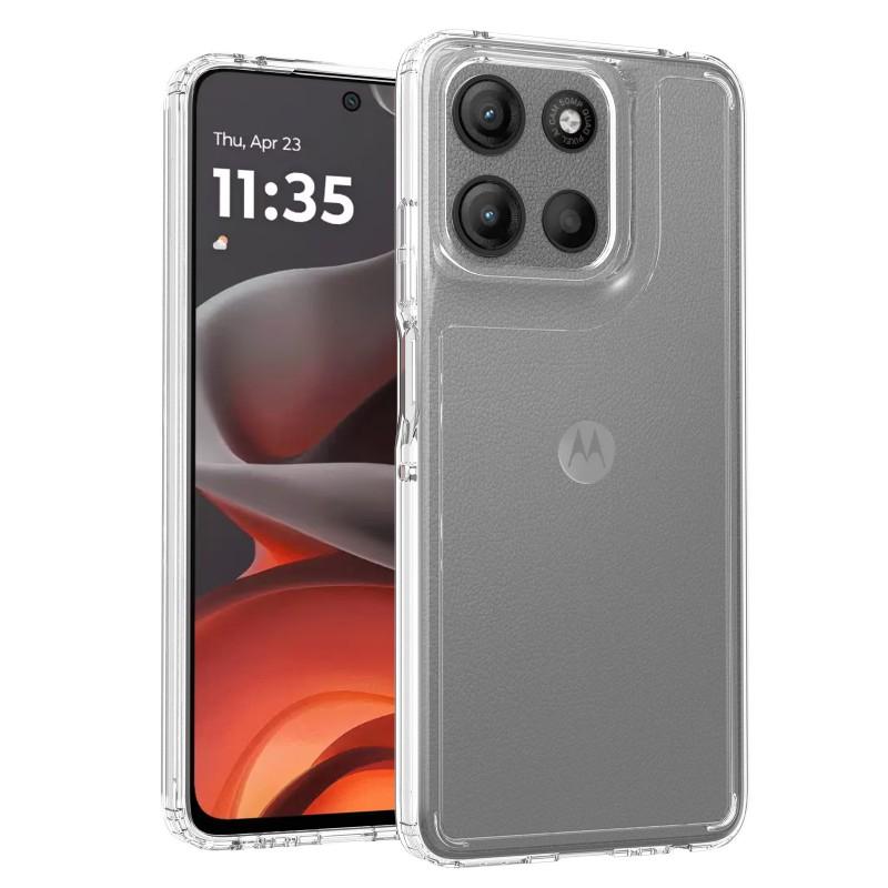 

Suitable Moto G56 Scratch-resistant Transparent G5G Drop Resistance Phone Case 60 Fusion Protective Cover Moto g stylus 2025 прозрачный