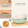 Set of 6 Earth-Friendly Multipurpose Bowls for Kitchen | 600 Ml | Made with Bamboo Fibers & Rice Husk | Microwave Safe Bowl