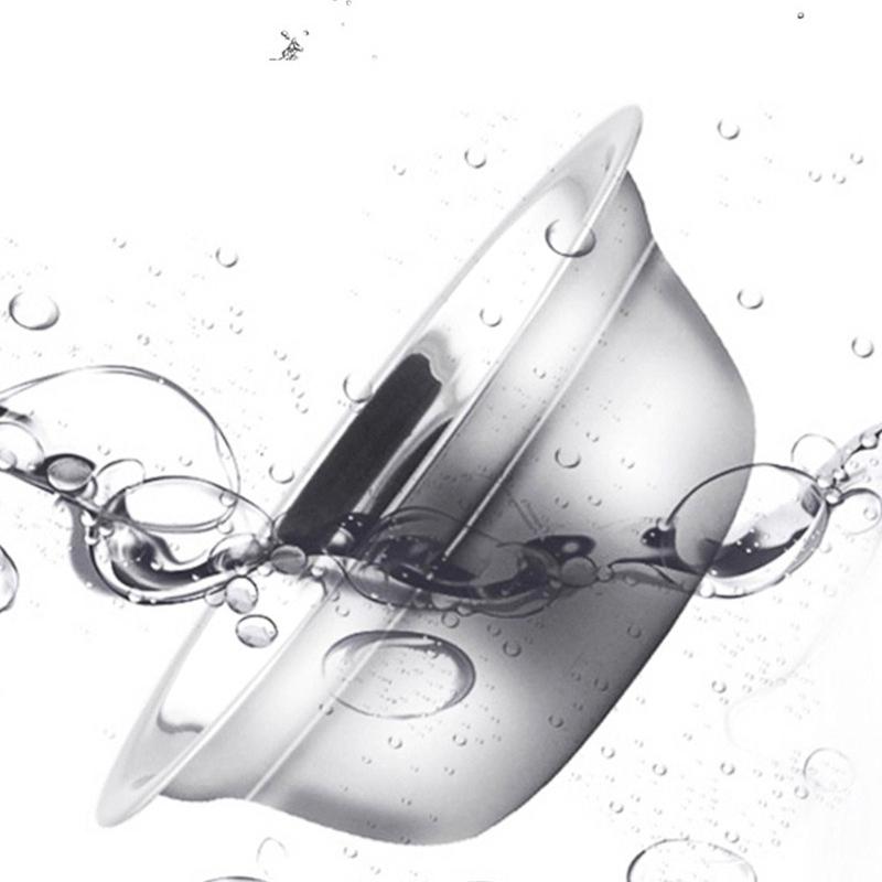 Stainless Steel Pet Drinking Dish Feeders Cat Puppy Feeding Supplies Small Dog Accessories Double Pet Bowls Dog Food Water Basin Meal Utensils 1pcs