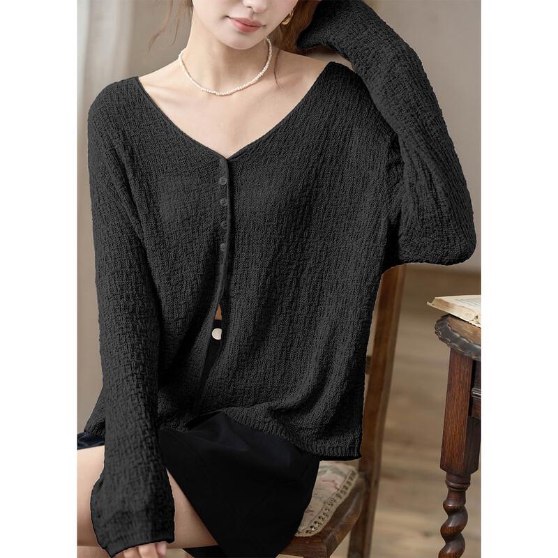 

Mocana Women s Urban Casual Long Sleeve Cardigan One Size