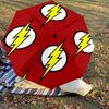 1PC Flash Lightning Umbrella-8-Rib Reinforced Portable Folding Travel Suitable for All Seasons Outdoor Daily Use Is an Ideal Choice -F394
