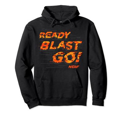 Nerf Ready Blast Go Text Hoodie