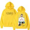 Rapper RELS B Album Tour Print Hoodies Men Women Fashion Hip Hop Pullover Long Sleeves Loose Sweatshirts