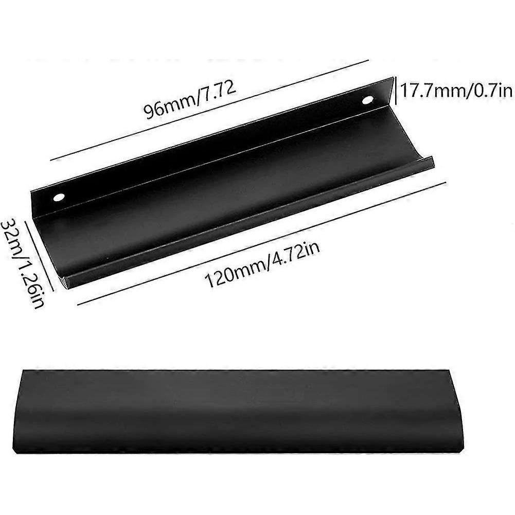 Concealed Cabinet Handle Aluminum Cabinet Handle Hidden Installation Drawer