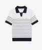 LACOSTE Women'S Textured Striped Polo Sweater Af230E-56G 166