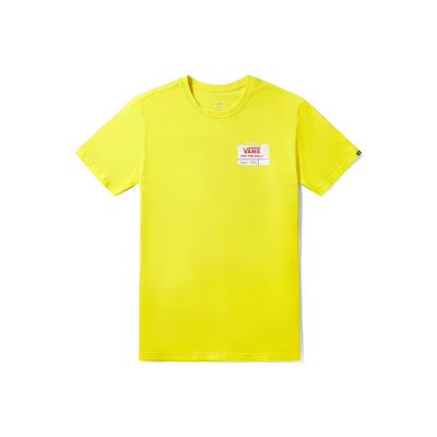 Vans Ap Diy Drop Kurzarm Baumwoll T-Shirt Unisex Oberteile Gelb VN0A3ZN51L5