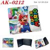 Undertale Anime Wallet Full Color PU Leather Short Card Holder Snap Clutch Purse for Students Men Women
