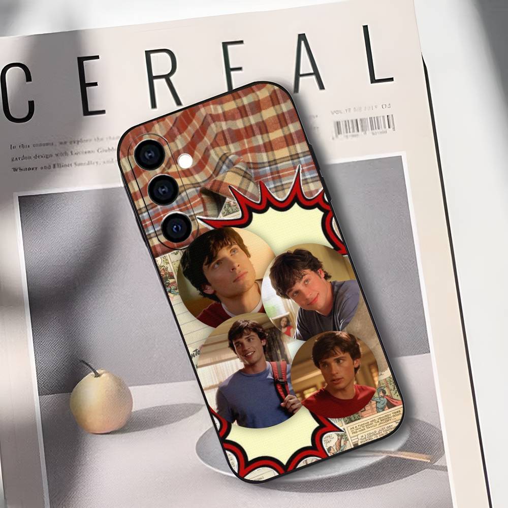 

T-Tom W-Welling Phone Case For Samsung Galaxy A73,A72,A71,A70,A53,A52,A51,Soft Silicone Black Cover Samsung a22 4g