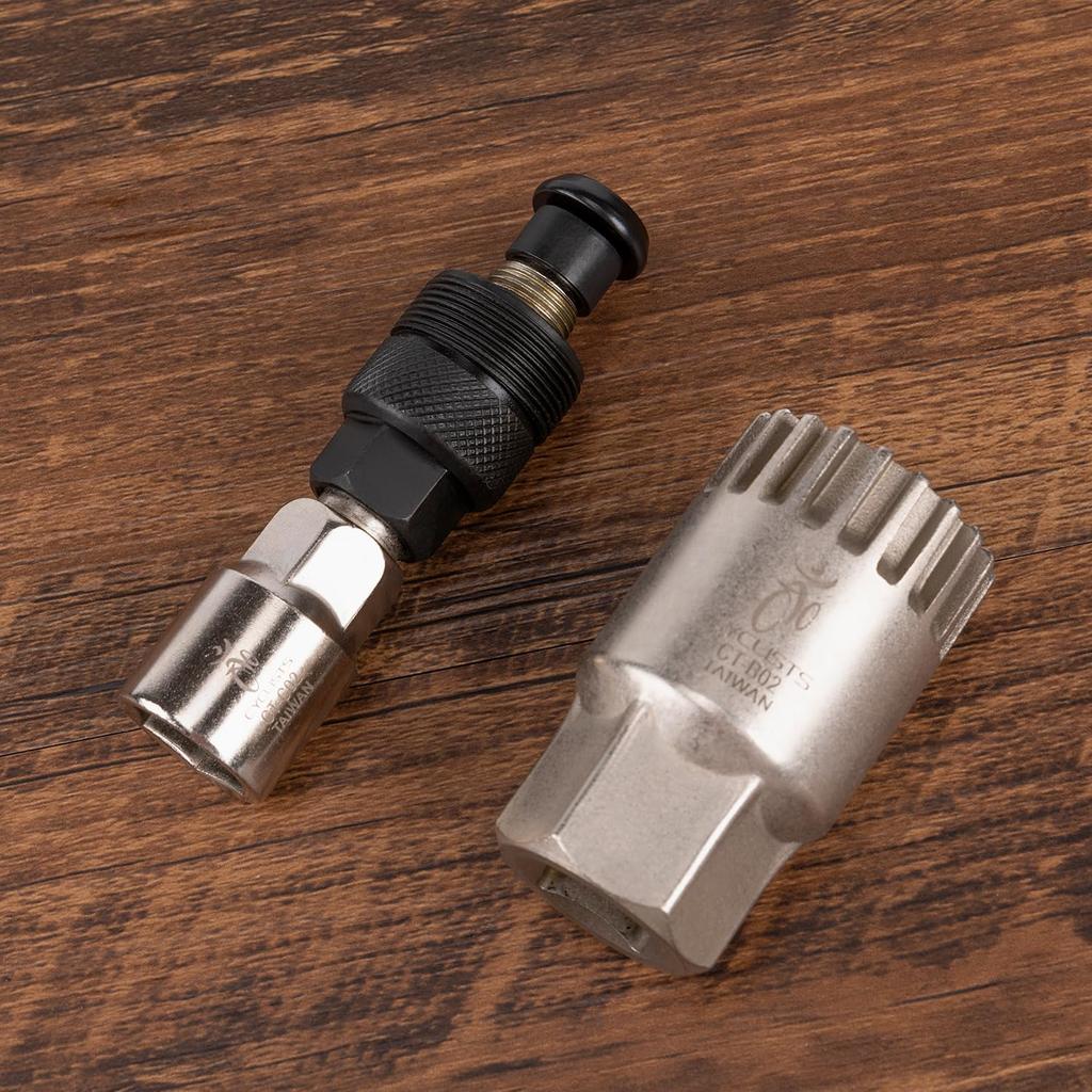CYCLISTS Bicycle Crank and Bottom Bracket Removal Tool Set (CT-B02/CT-C02)
