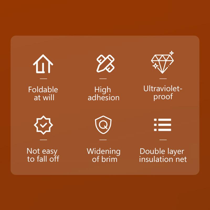 Reflekterande Mesh Reflekterande Keps Andningsbar Anti-Uv Strandhatt Nackskyddssjal Universell Solskyddshatt Säkerhetshjälmar