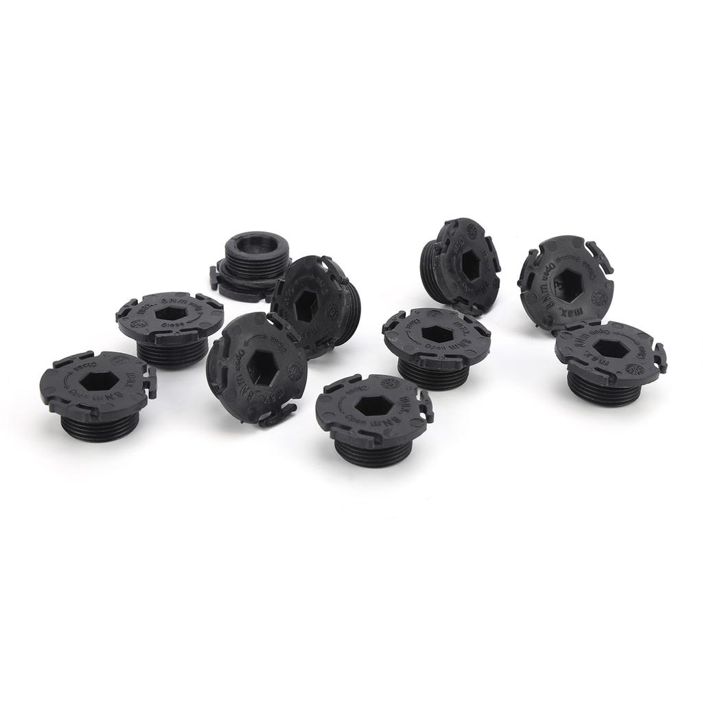 10pcs Engine Oil Drain Plug ABS 11137605018 Fit for 1 series F20 07 2010‑02 2015