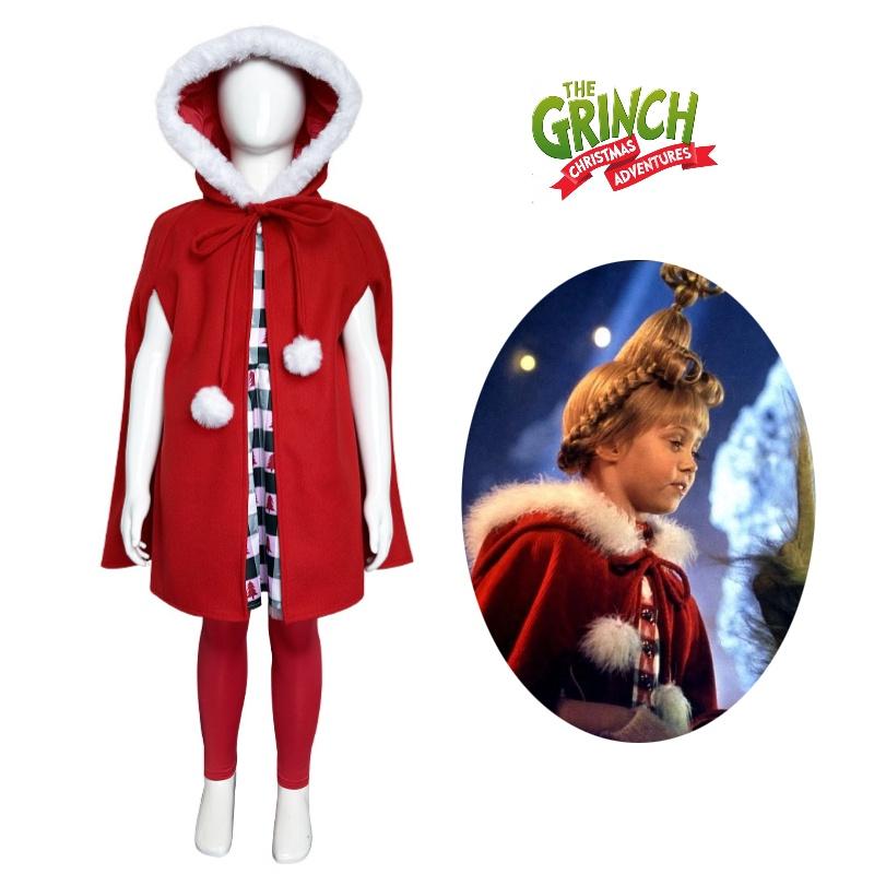 Christmas Grinch Sindey Cosplay Costume For Kids And Adults Cute And Lovely Style