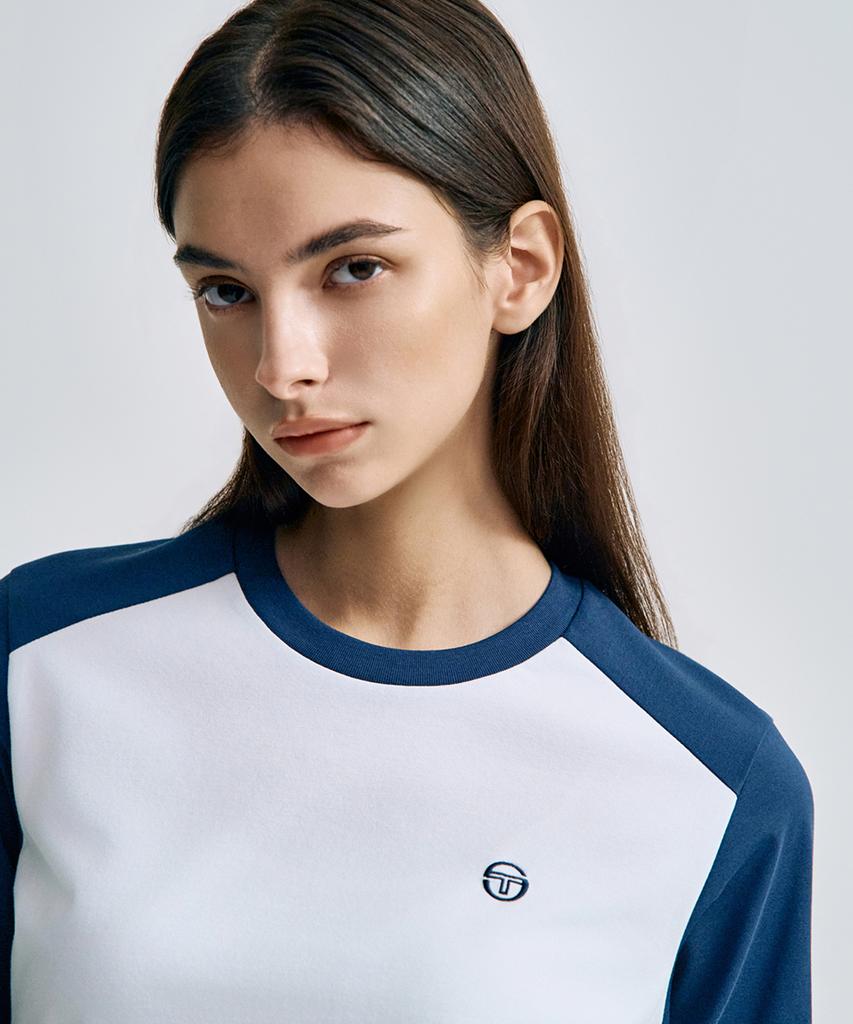 SERGIO TACCHINI W Cool Match Color Block Long Sleeve T-Shirt