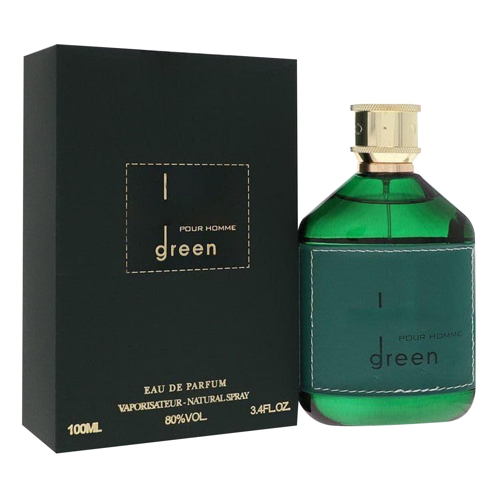 

Мужские духи с стойким ароматом древесины, мужской одеколон, уникальный мужской парфюм-спрей, зеленый, 100 мл