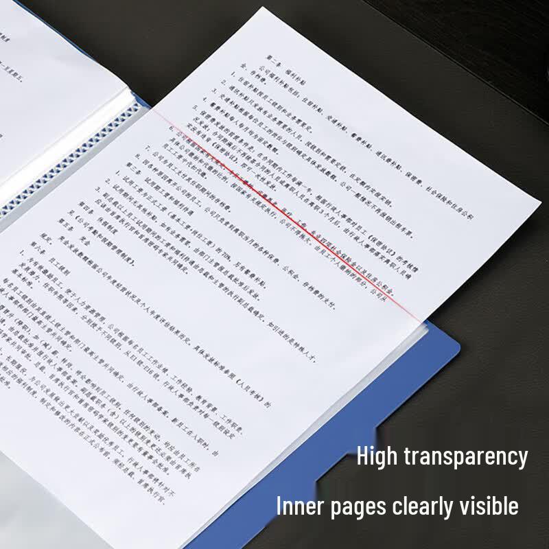 Deli A4 Document Display Book