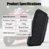 air filter, compatible with Honda CBR650R/CB650R (2019-2024), suitable for cfmoto 675ss accessories, replaces OE Motorcycle