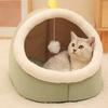 Cozy Cat House Bed For Small To Medium Dogs All Seasons Use Breathable Fabric Various Sizes Available