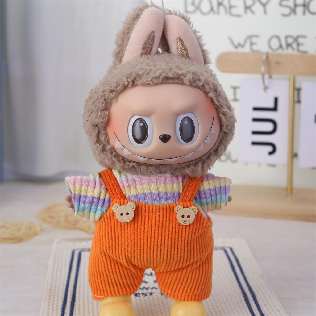 Labubu Baby Clothing Is Compatible with First, Second, and Third Generation 17cm Labubu Dolls