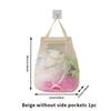 Large Capacity Kitchen Wall-mounted Garbage Bag Storage Artifact Plastic Bag Storage Bag Hanging Shopping Bag Storage Bag Storage Hanging Bag